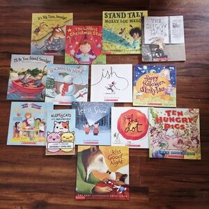 Scholastic (14) Kids Books Bundle  Picture Book Collection For Young Readers